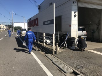 恒例のごみ拾い行いました！